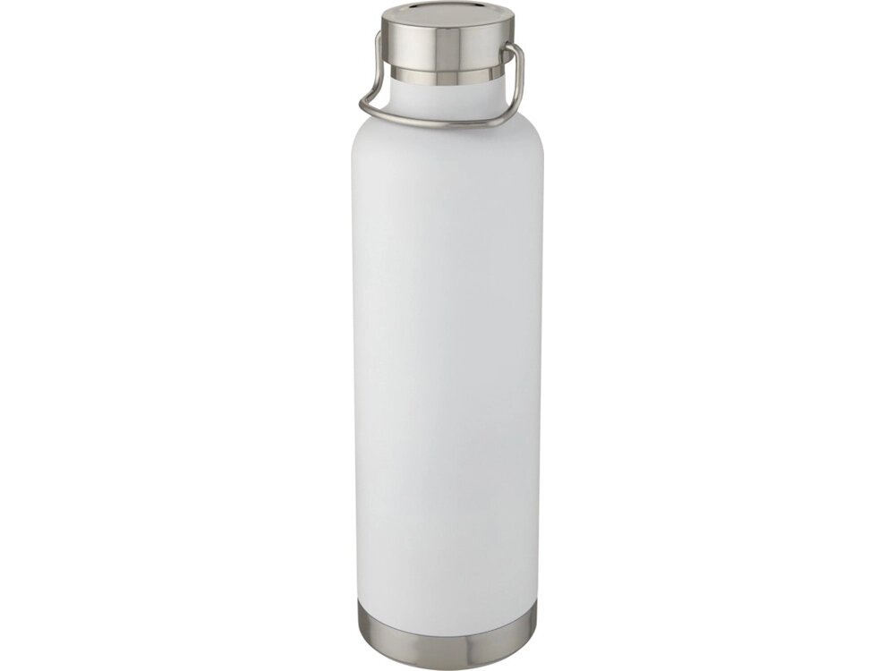 Thor, медная спортивная бутылка объемом 1 л с вакуумной изоляцией, белый от компании ТОО VEER Company Group / Одежда и сувениры с логотипом - фото 1