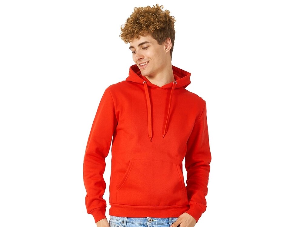 Толстовка с капюшоном Amsterdam мужская, красный от компании ТОО VEER Company Group / Одежда и сувениры с логотипом - фото 1