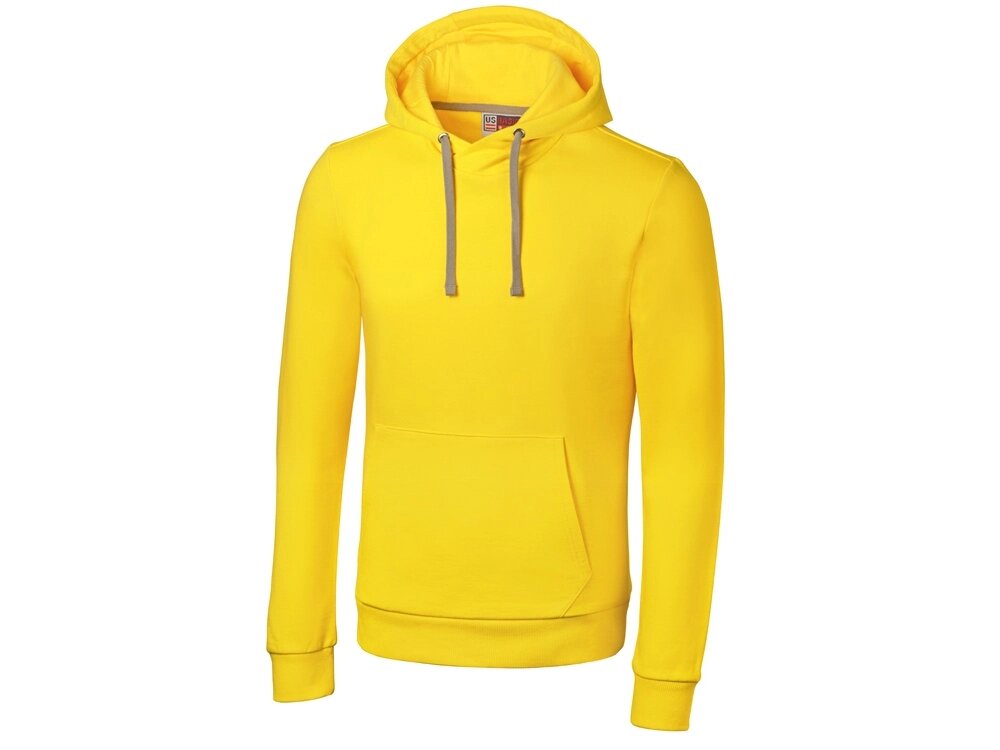 Толстовка унисекс Stream с капюшоном, жёлтый от компании ТОО VEER Company Group / Одежда и сувениры с логотипом - фото 1