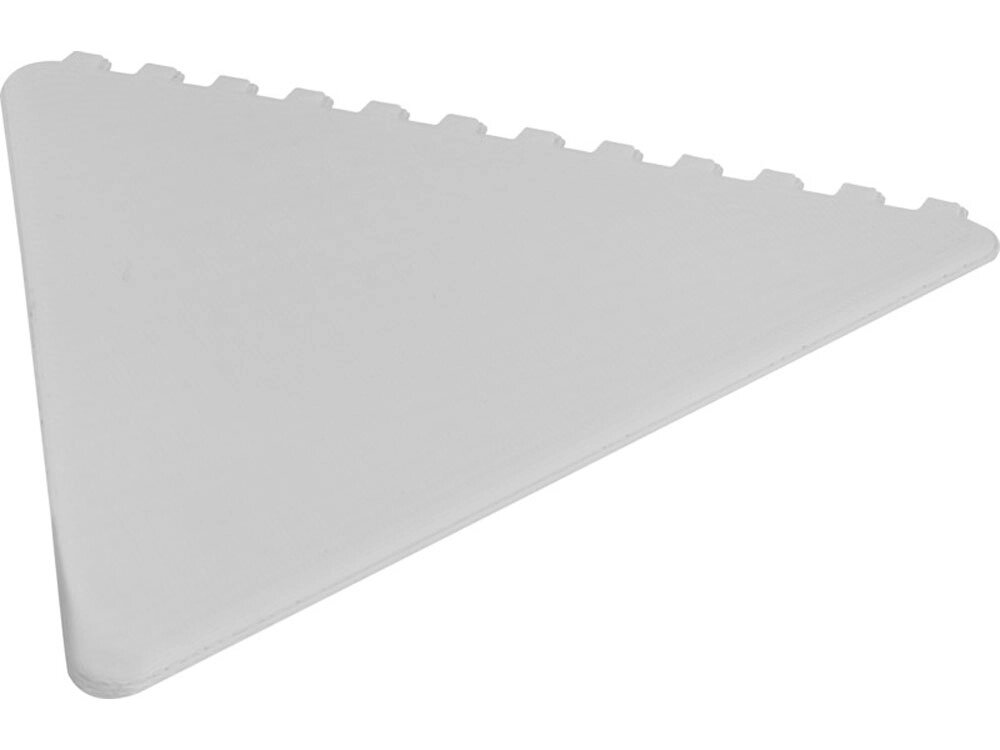 Треугольный скребок Frosty 2.0, белый от компании ТОО VEER Company Group / Одежда и сувениры с логотипом - фото 1