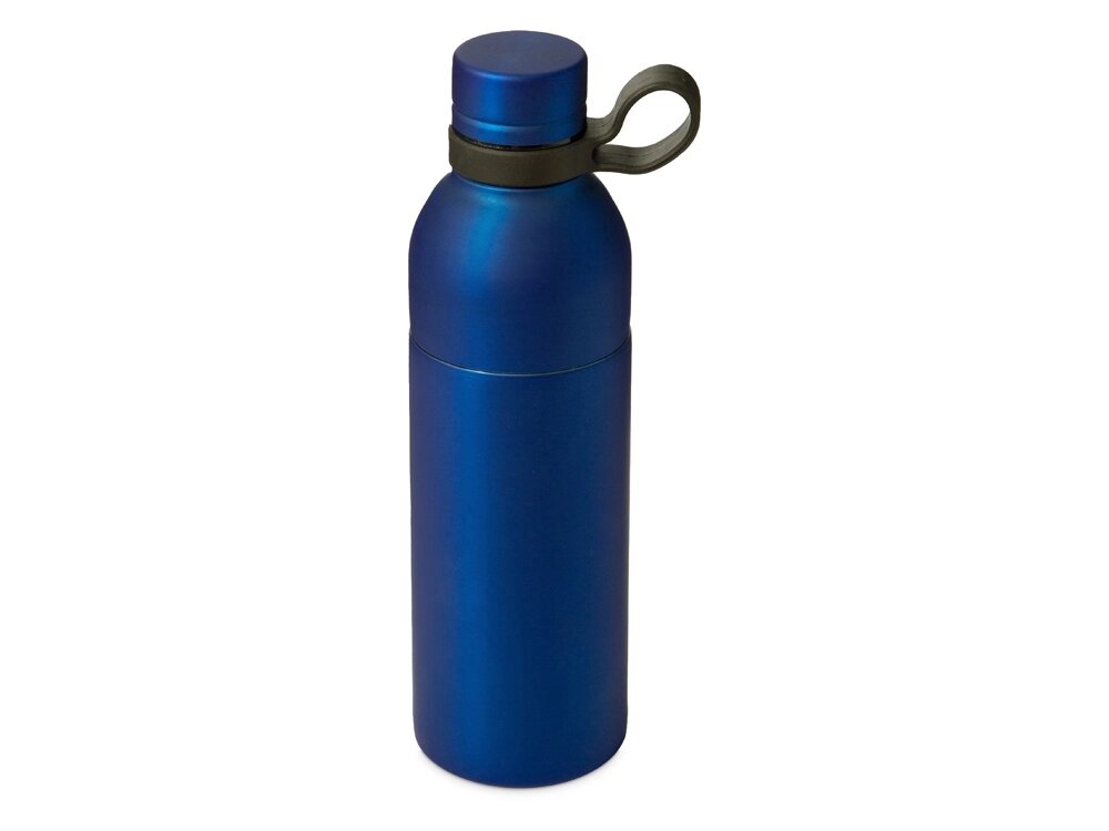 Универсальная составная термобутылка Inverse, 550 мл, синий металлик от компании ТОО VEER Company Group / Одежда и сувениры с логотипом - фото 1
