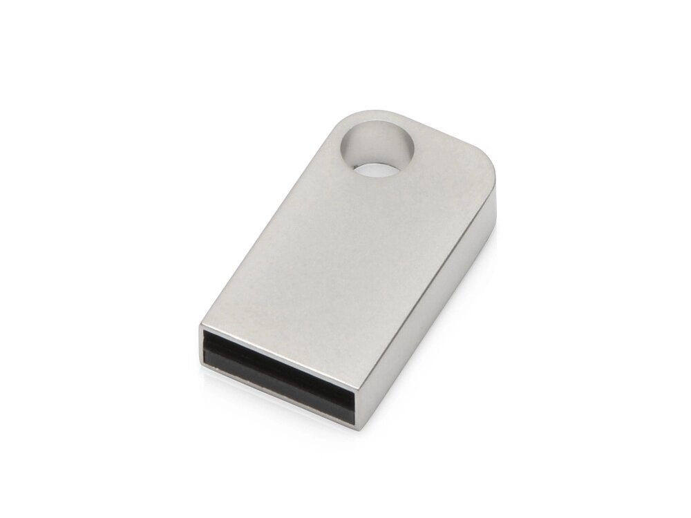 USB-флешка 2.0 на 16 Гб Micron, серебристый от компании ТОО VEER Company Group / Одежда и сувениры с логотипом - фото 1