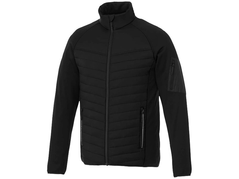 Утепленная куртка Banff мужская, черный от компании ТОО VEER Company Group / Одежда и сувениры с логотипом - фото 1