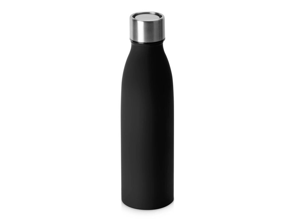 Вакуумная герметичная термобутылка Fuse с 360 крышкой, черный, 500 мл от компании ТОО VEER Company Group / Одежда и сувениры с логотипом - фото 1