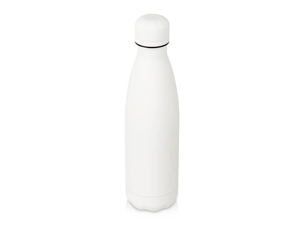 Вакуумная термобутылка Vacuum bottle C1, soft touch, 500 мл, белый от компании ТОО VEER Company Group / Одежда и сувениры с логотипом - фото 1