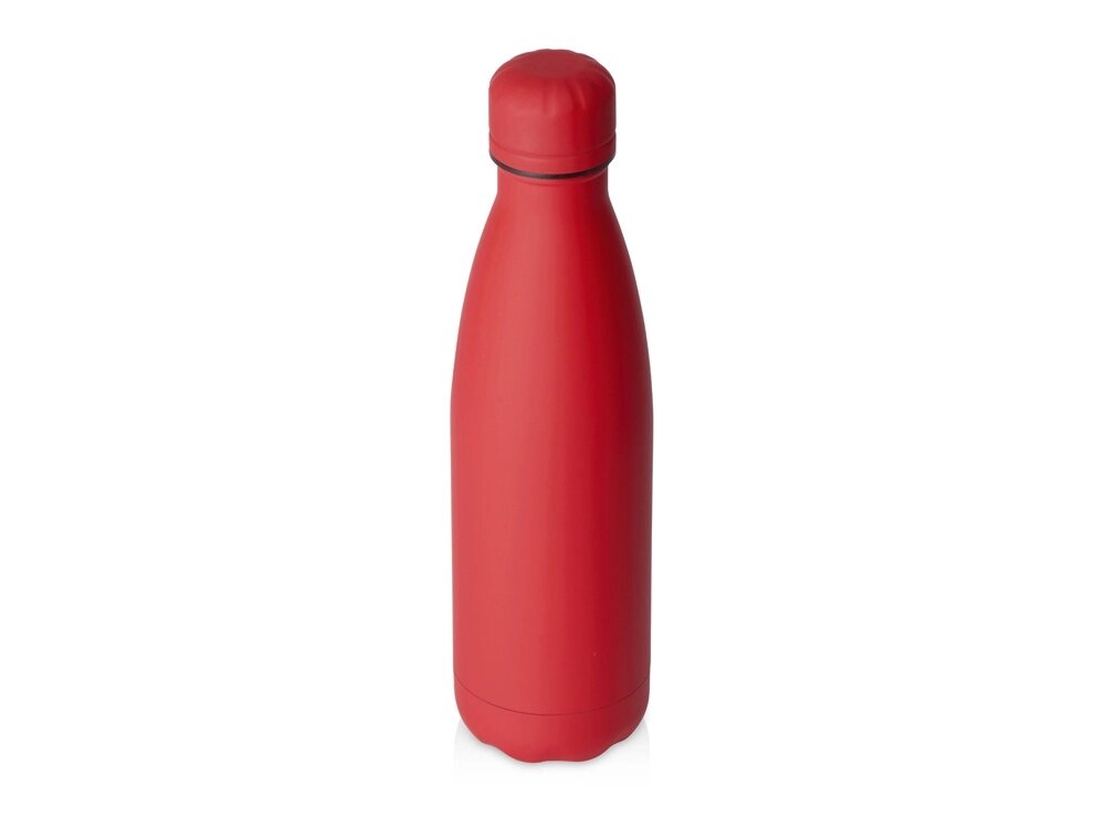 Вакуумная термобутылка Vacuum bottle C1, soft touch, 500 мл, красный от компании ТОО VEER Company Group / Одежда и сувениры с логотипом - фото 1
