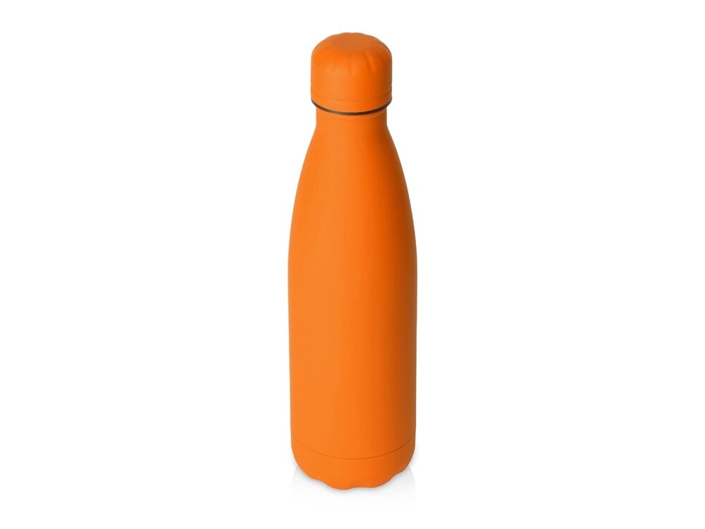 Вакуумная термобутылка Vacuum bottle C1, soft touch, 500 мл, оранжевый от компании ТОО VEER Company Group / Одежда и сувениры с логотипом - фото 1