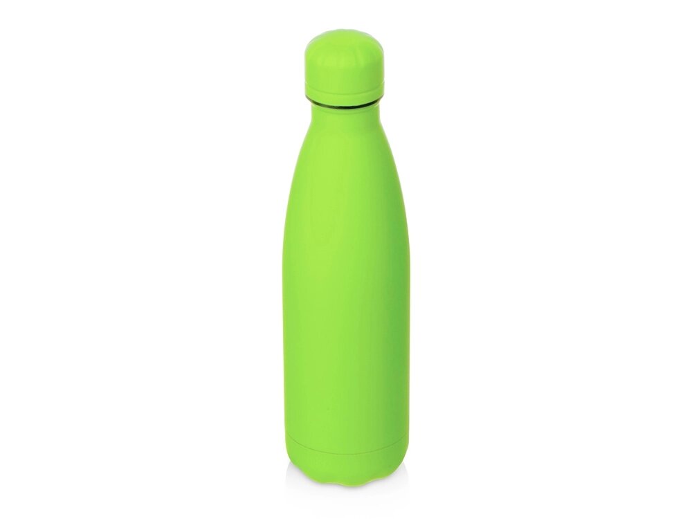 Вакуумная термобутылка Vacuum bottle C1, soft touch, 500 мл, зеленое яблоко от компании ТОО VEER Company Group / Одежда и сувениры с логотипом - фото 1