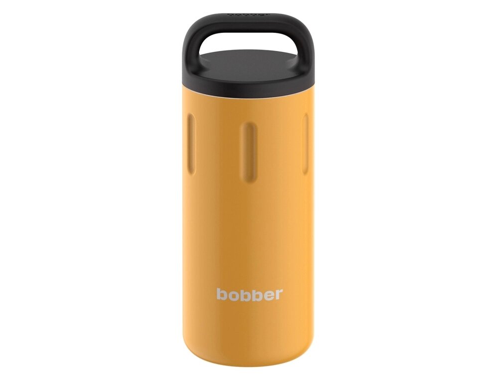 Вакуумный термос с керамическим покрытием бытовой, тм bobber, 590 мл. Артикул Bottle-590 Ginger Tonic (имбирный тоник) от компании ТОО VEER Company Group / Одежда и сувениры с логотипом - фото 1