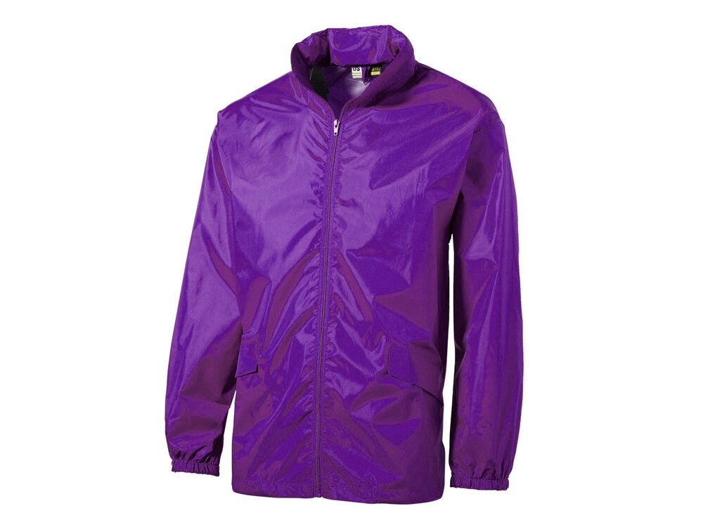 Ветровка Miami мужская с чехлом, фиолетовый от компании ТОО VEER Company Group / Одежда и сувениры с логотипом - фото 1