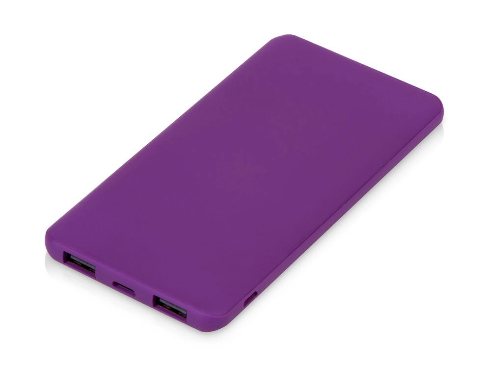 Внешний аккумулятор Powerbank C1, 5000 mAh, фиолетовый от компании ТОО VEER Company Group / Одежда и сувениры с логотипом - фото 1