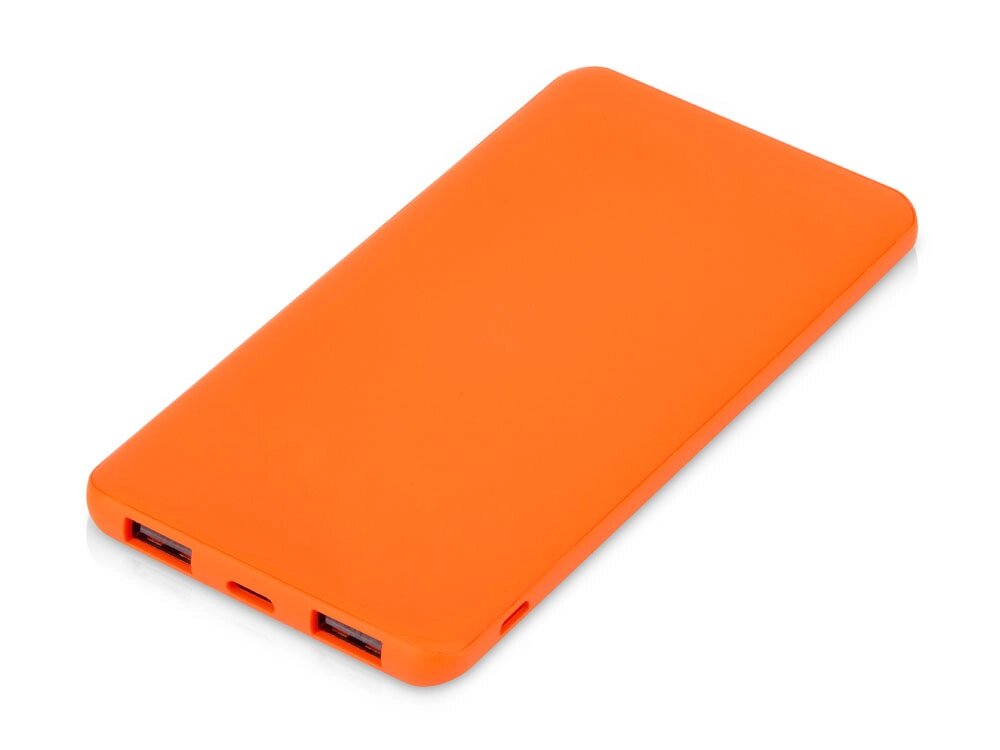 Внешний аккумулятор Powerbank C1, 5000 mAh, оранжевый от компании ТОО VEER Company Group / Одежда и сувениры с логотипом - фото 1