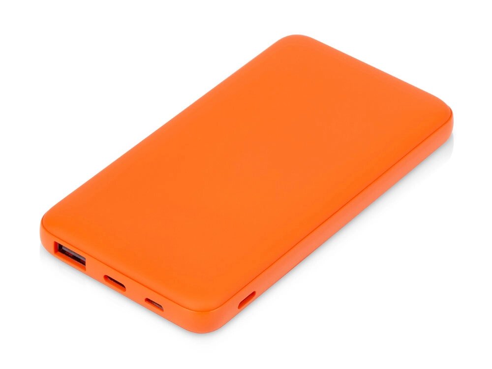 Внешний аккумулятор Powerbank C2, 10000 mAh, оранжевый от компании ТОО VEER Company Group / Одежда и сувениры с логотипом - фото 1