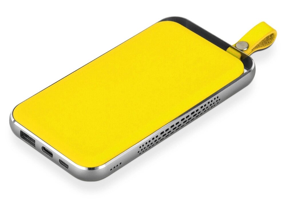 Внешний аккумулятор Rombica NEO Electron Yellow, 10000 мАч, желтый от компании ТОО VEER Company Group / Одежда и сувениры с логотипом - фото 1