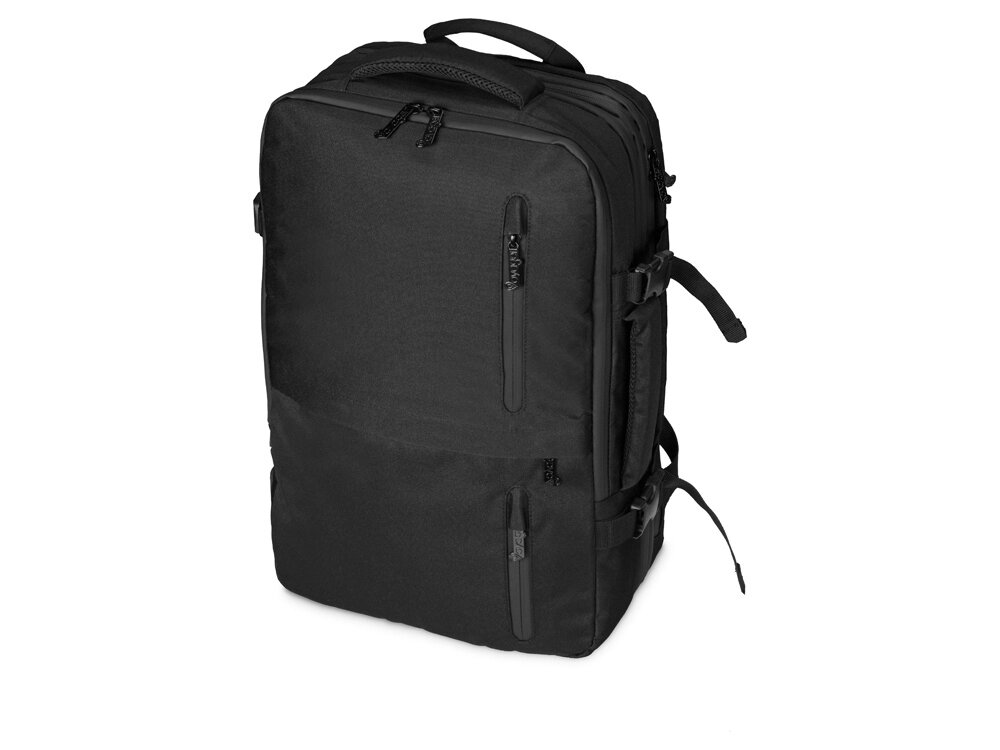 Водостойкий рюкзак-трансформер Convert для ноутбука 15, черный от компании ТОО VEER Company Group / Одежда и сувениры с логотипом - фото 1