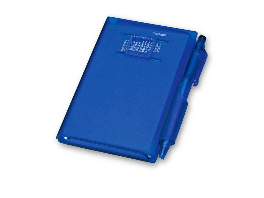Записная книжка Альманах, синий (Р) от компании ТОО VEER Company Group / Одежда и сувениры с логотипом - фото 1