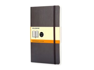 Записная книжка Moleskine Classic Soft (в линейку), Large (13х21см), черный