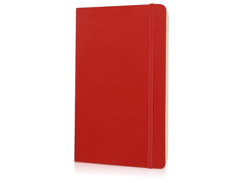 Записная книжка Moleskine Classic Soft (в линейку), Large (13х21см), красный от компании ТОО VEER Company Group / Одежда и сувениры с логотипом - фото 1