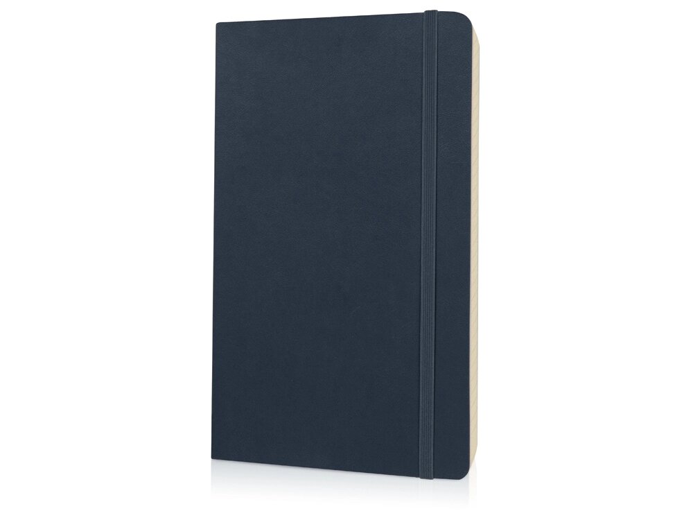 Записная книжка Moleskine Classic Soft (в линейку), Large (13х21см), сапфировый синий от компании ТОО VEER Company Group / Одежда и сувениры с логотипом - фото 1