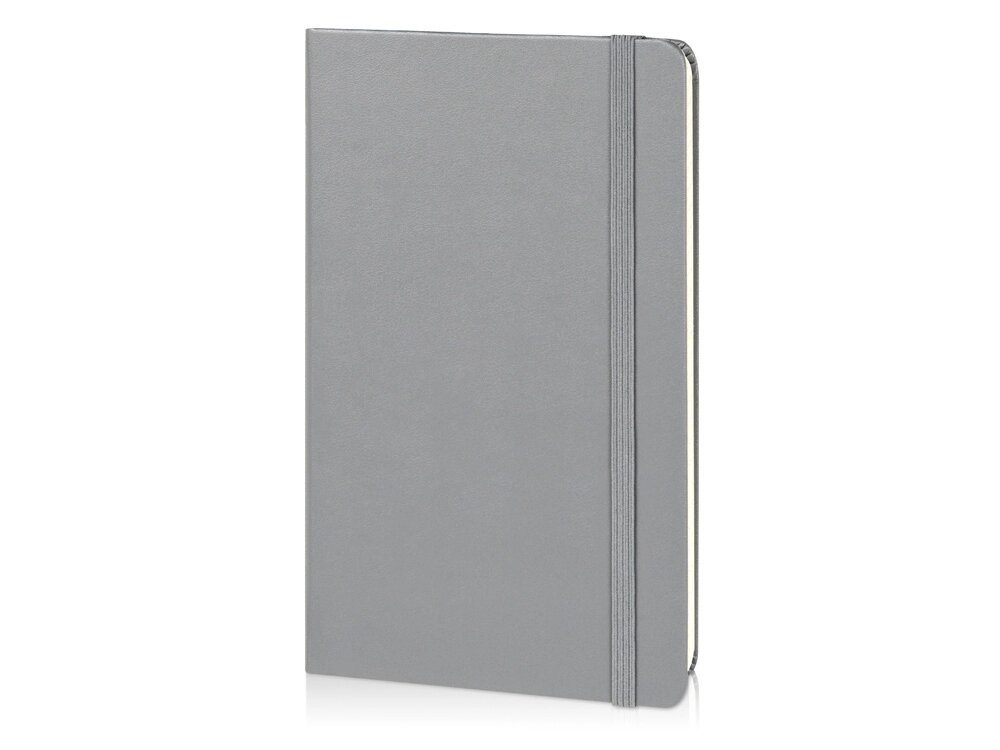 Записная книжка Moleskine Classic (в линейку) в твердой обложке, Medium (11,5x18 см), серый от компании ТОО VEER Company Group / Одежда и сувениры с логотипом - фото 1