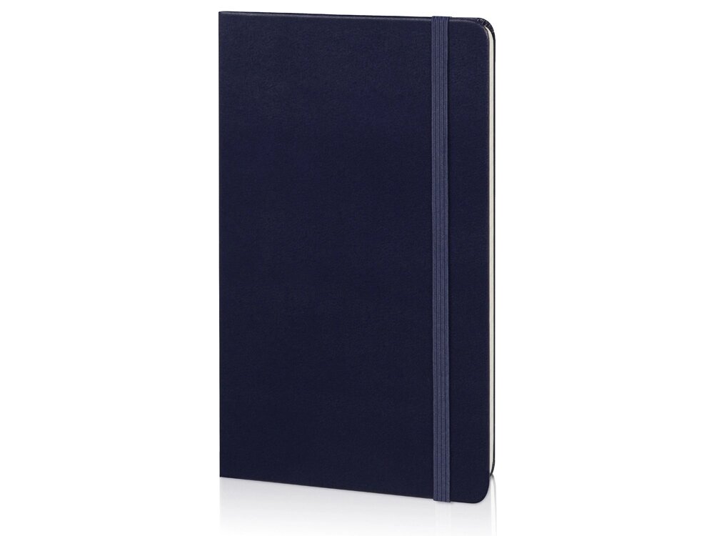 Записная книжка Moleskine Classic (в линейку) в твердой обложке, Medium (11,5x18 см), синий от компании ТОО VEER Company Group / Одежда и сувениры с логотипом - фото 1