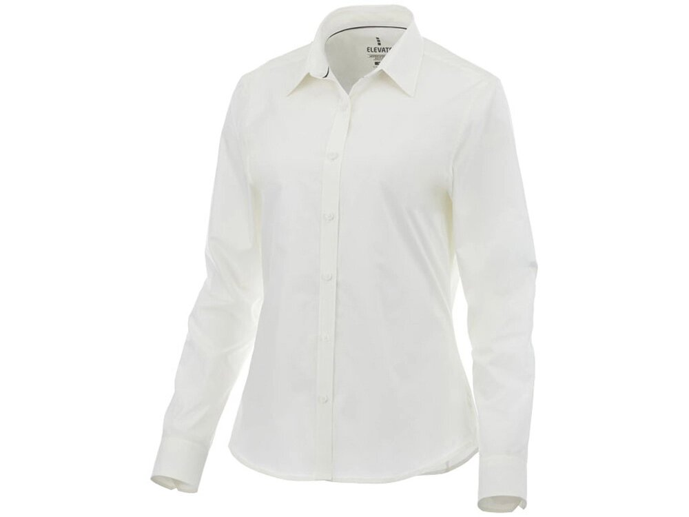 Женская рубашка с длинными рукавами Hamell, белый от компании ТОО VEER Company Group / Одежда и сувениры с логотипом - фото 1