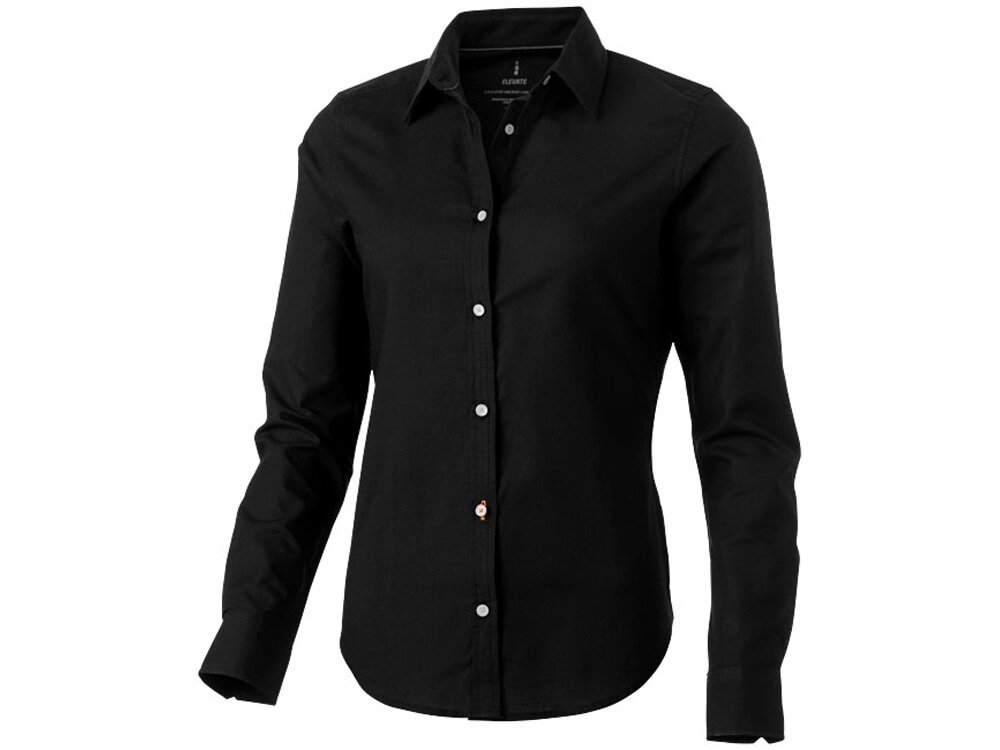 Женская рубашка с длинными рукавами Vaillant, черный от компании ТОО VEER Company Group / Одежда и сувениры с логотипом - фото 1