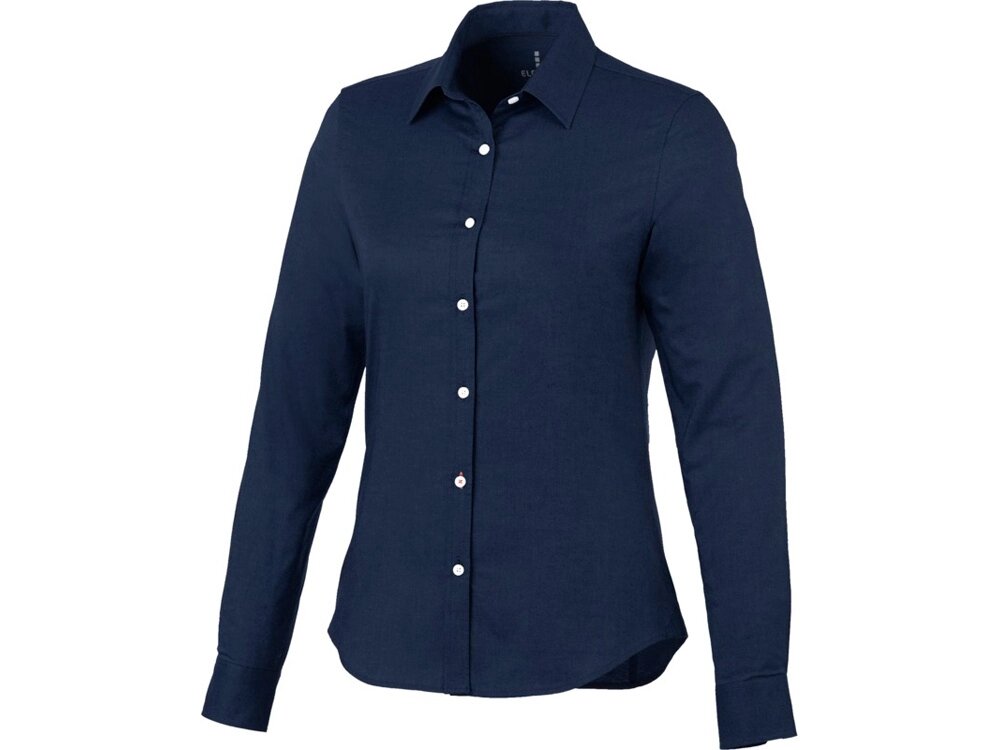 Женская рубашка с длинными рукавами Vaillant, темно-синий от компании ТОО VEER Company Group / Одежда и сувениры с логотипом - фото 1
