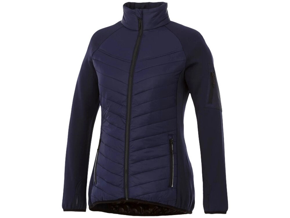 Женская утепленная куртка Banff, темно-синий/черный от компании ТОО VEER Company Group / Одежда и сувениры с логотипом - фото 1