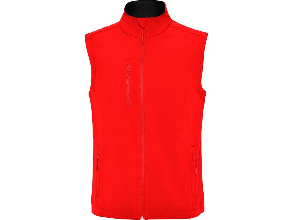 Жилет софтшелл Quebec, красный от компании ТОО VEER Company Group / Одежда и сувениры с логотипом - фото 1