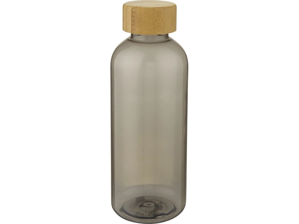 Ziggs спортивная бутылка из переработанного пластика объемом 650 мл, transparent charcoal от компании ТОО VEER Company Group / Одежда и сувениры с логотипом - фото 1