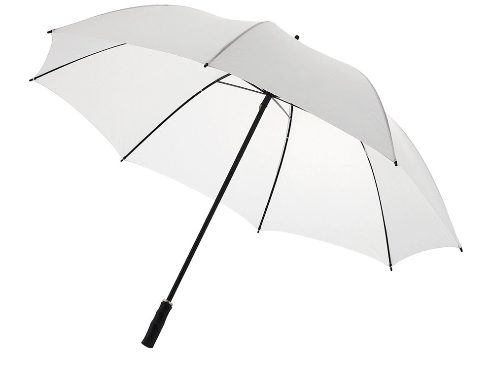Зонт Barry 23 полуавтоматический, белый от компании ТОО VEER Company Group / Одежда и сувениры с логотипом - фото 1