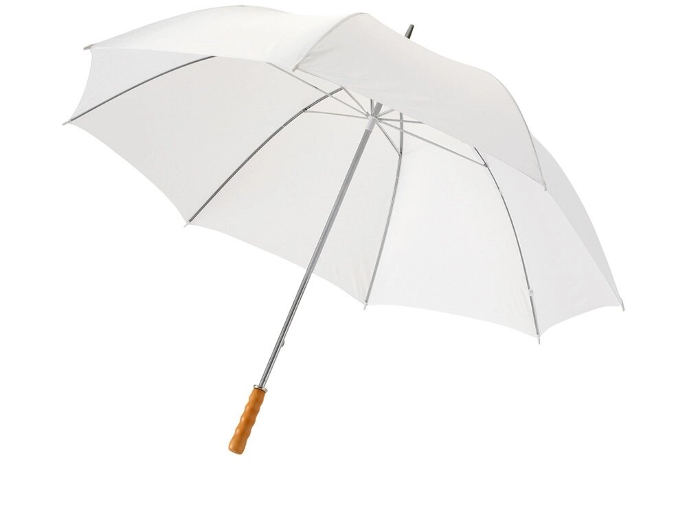 Зонт Karl 30 механический, белый от компании ТОО VEER Company Group / Одежда и сувениры с логотипом - фото 1