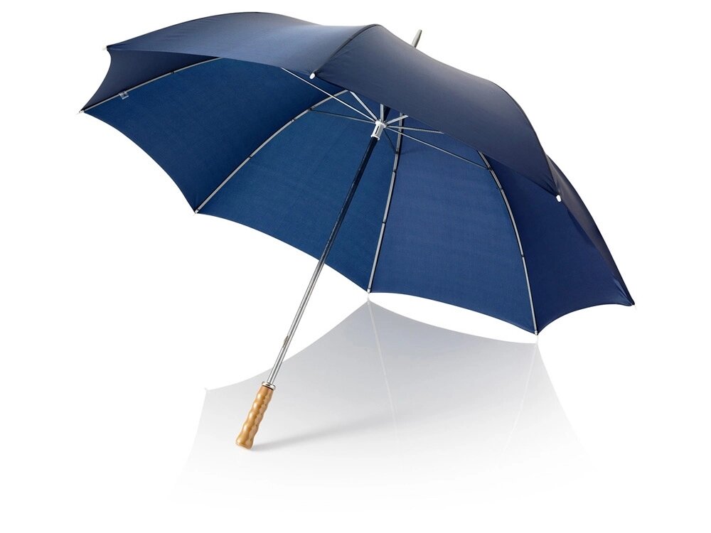Зонт Karl 30 механический, темно-синий от компании ТОО VEER Company Group / Одежда и сувениры с логотипом - фото 1