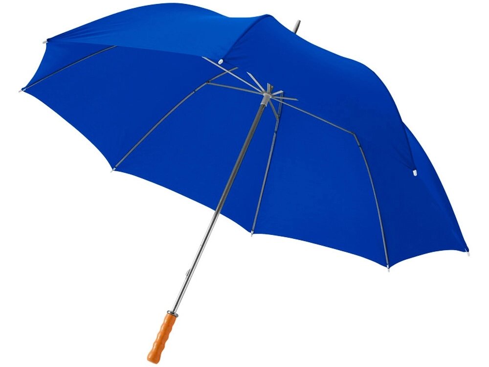 Зонт Karl 30 механический, ярко-синий от компании ТОО VEER Company Group / Одежда и сувениры с логотипом - фото 1