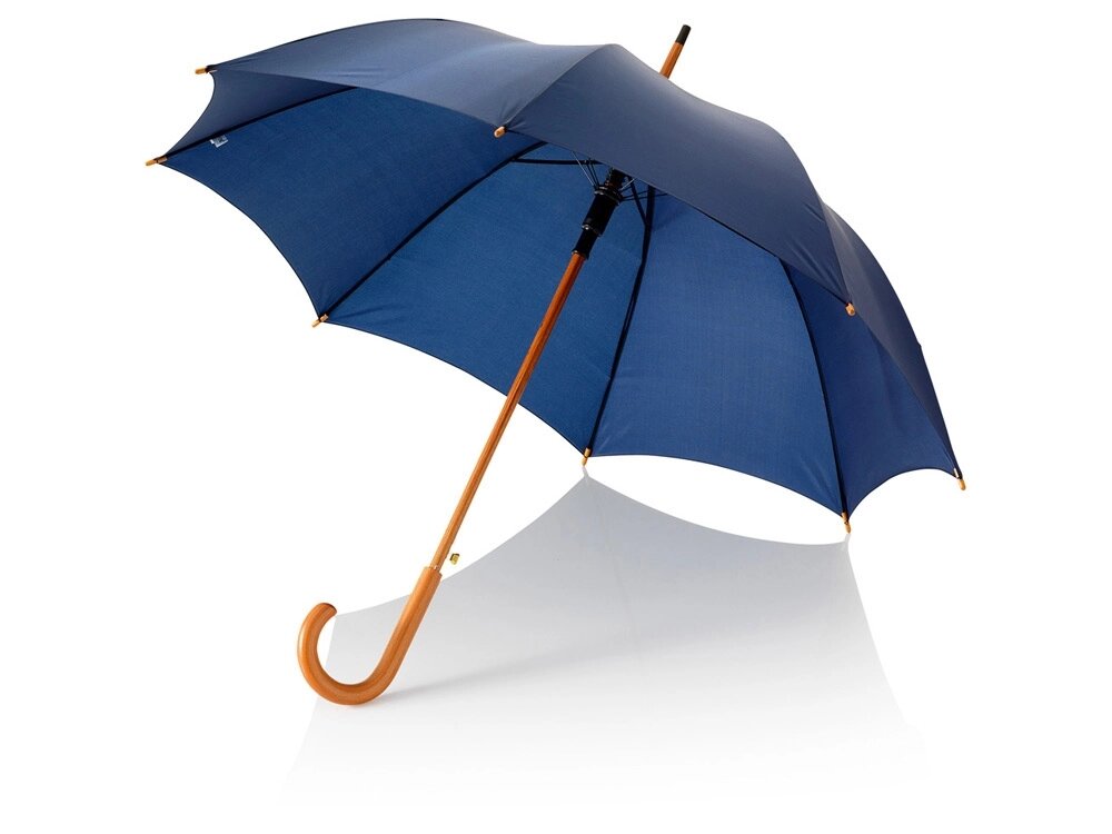 Зонт Kyle полуавтоматический 23, темно-синий от компании ТОО VEER Company Group / Одежда и сувениры с логотипом - фото 1