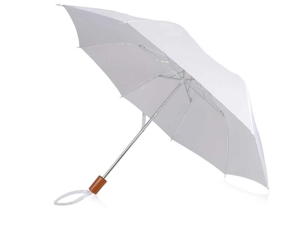 Зонт Oho двухсекционный 20, белый от компании ТОО VEER Company Group / Одежда и сувениры с логотипом - фото 1