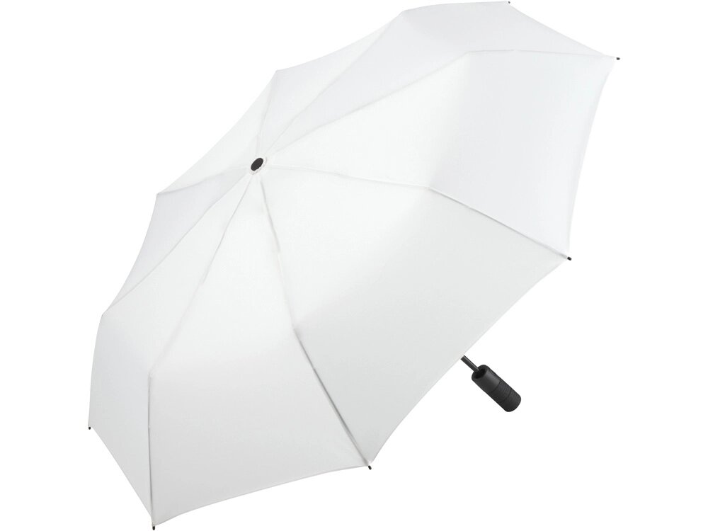 Зонт складной 5455 Profile автомат, белый от компании ТОО VEER Company Group / Одежда и сувениры с логотипом - фото 1