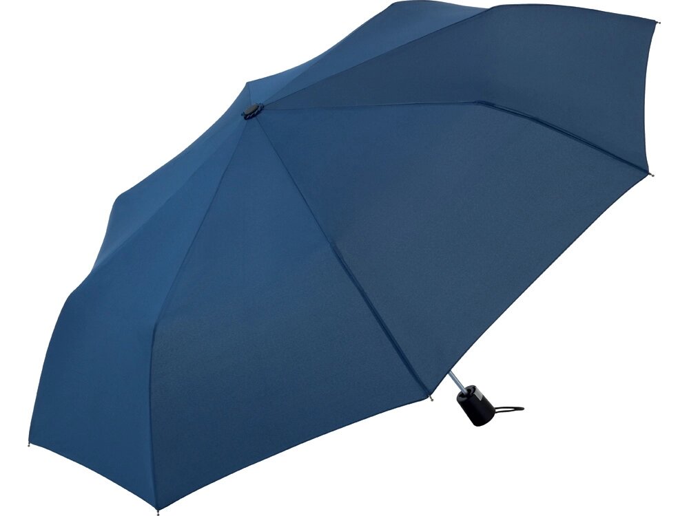 Зонт складной 5560 Format полуавтомат, navy от компании ТОО VEER Company Group / Одежда и сувениры с логотипом - фото 1