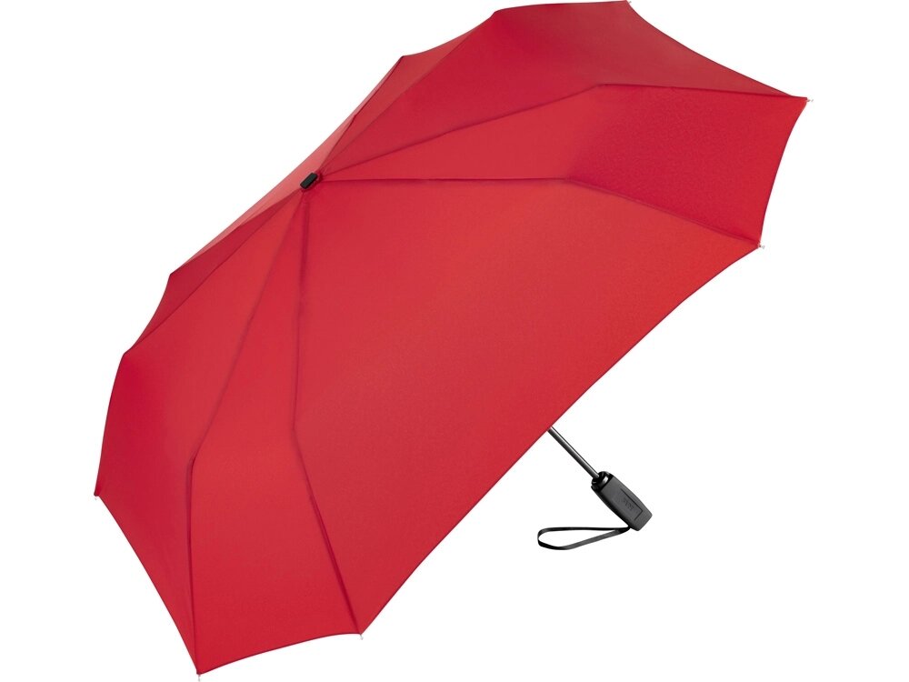 Зонт складной 5649 Square полуавтомат, красный от компании ТОО VEER Company Group / Одежда и сувениры с логотипом - фото 1