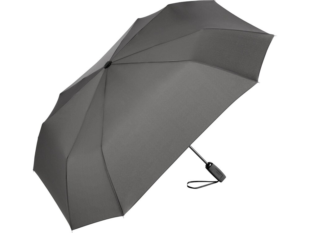 Зонт складной 5649 Square полуавтомат, серый от компании ТОО VEER Company Group / Одежда и сувениры с логотипом - фото 1