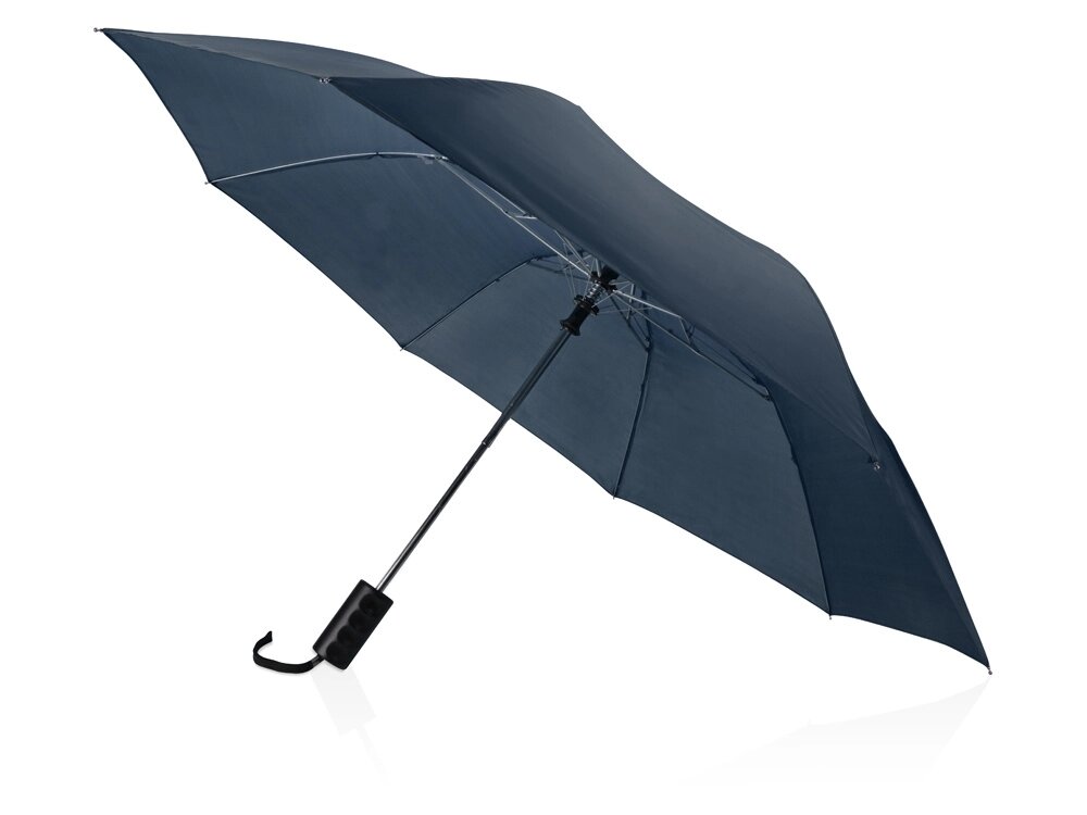 Зонт складной Андрия, синий от компании ТОО VEER Company Group / Одежда и сувениры с логотипом - фото 1