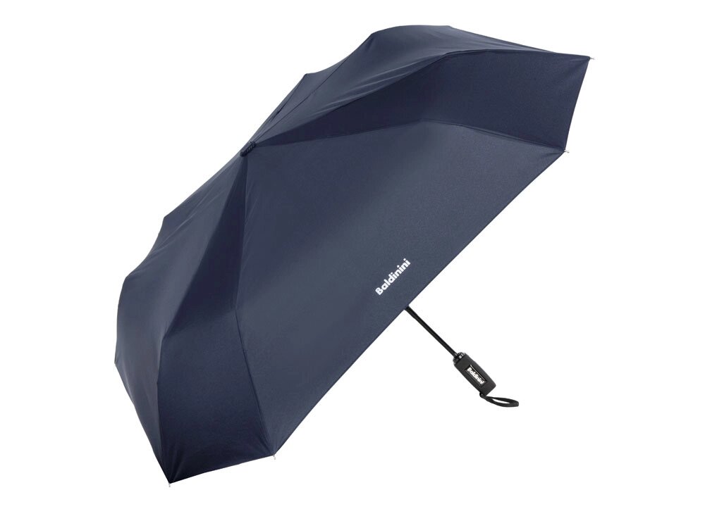 Зонт складной автоматический Baldinini, синий от компании ТОО VEER Company Group / Одежда и сувениры с логотипом - фото 1