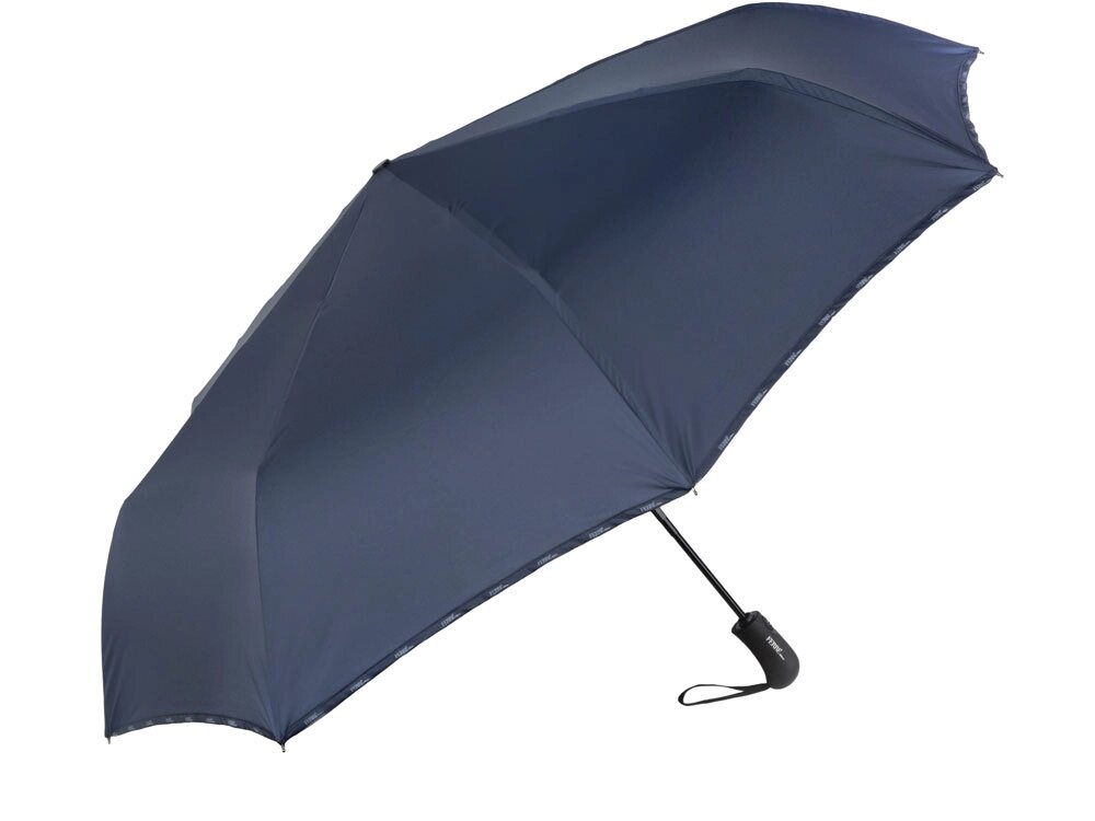 Зонт складной автоматичский Ferre Milano, синий от компании ТОО VEER Company Group / Одежда и сувениры с логотипом - фото 1