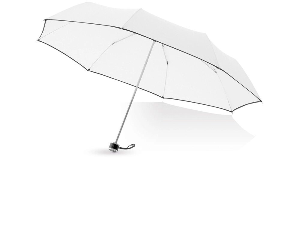 Зонт складной Линц, механический 21, белый (Р) от компании ТОО VEER Company Group / Одежда и сувениры с логотипом - фото 1
