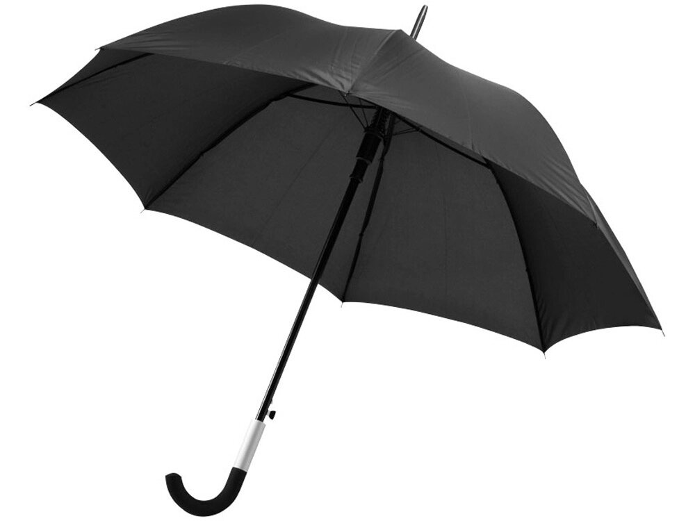 Зонт трость Arch полуавтомат 23, черный от компании ТОО VEER Company Group / Одежда и сувениры с логотипом - фото 1
