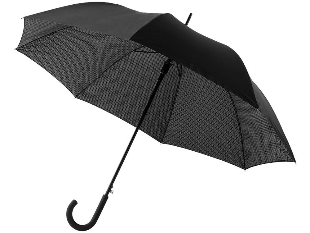 Зонт трость Cardew, полуавтомат 27, черный от компании ТОО VEER Company Group / Одежда и сувениры с логотипом - фото 1