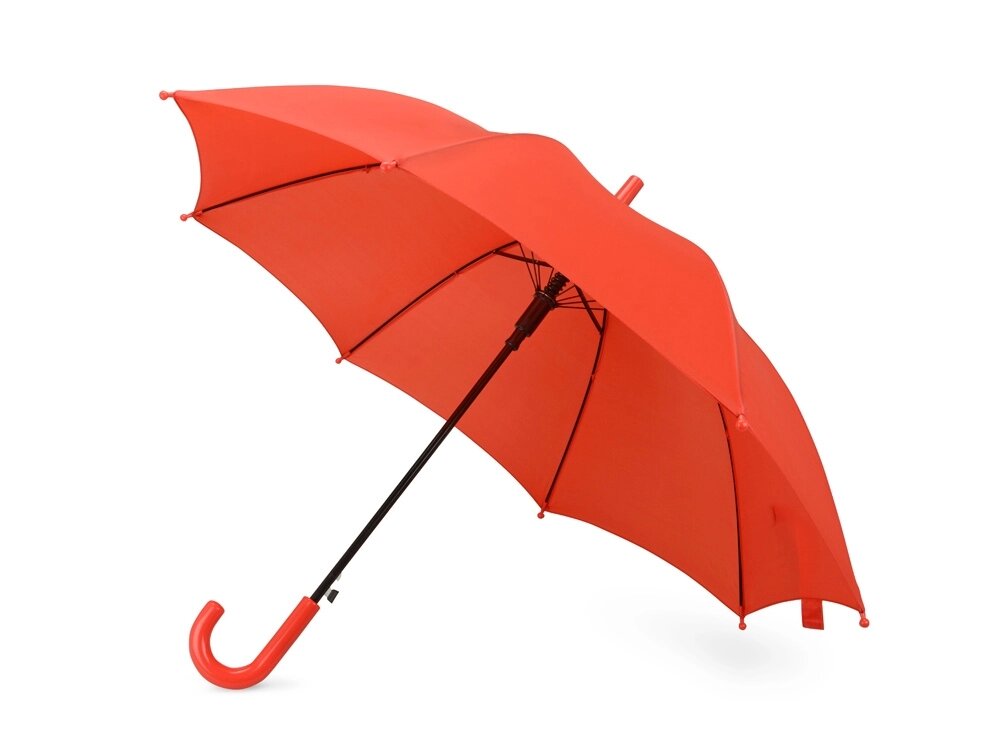 Зонт-трость Edison, полуавтомат, детский, красный от компании ТОО VEER Company Group / Одежда и сувениры с логотипом - фото 1
