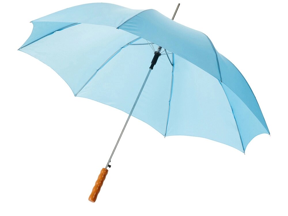 Зонт-трость Lisa полуавтомат 23, голубой от компании ТОО VEER Company Group / Одежда и сувениры с логотипом - фото 1
