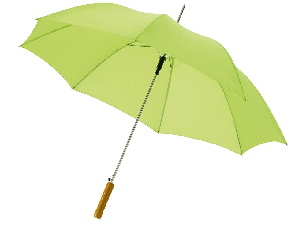 Зонт-трость Lisa полуавтомат 23, лайм (Р) от компании ТОО VEER Company Group / Одежда и сувениры с логотипом - фото 1